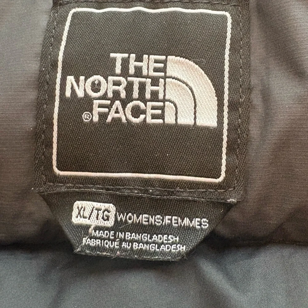 North Face Womens XL Black Nuptse Down Jacket Coat 700 - Picture 7 of 12